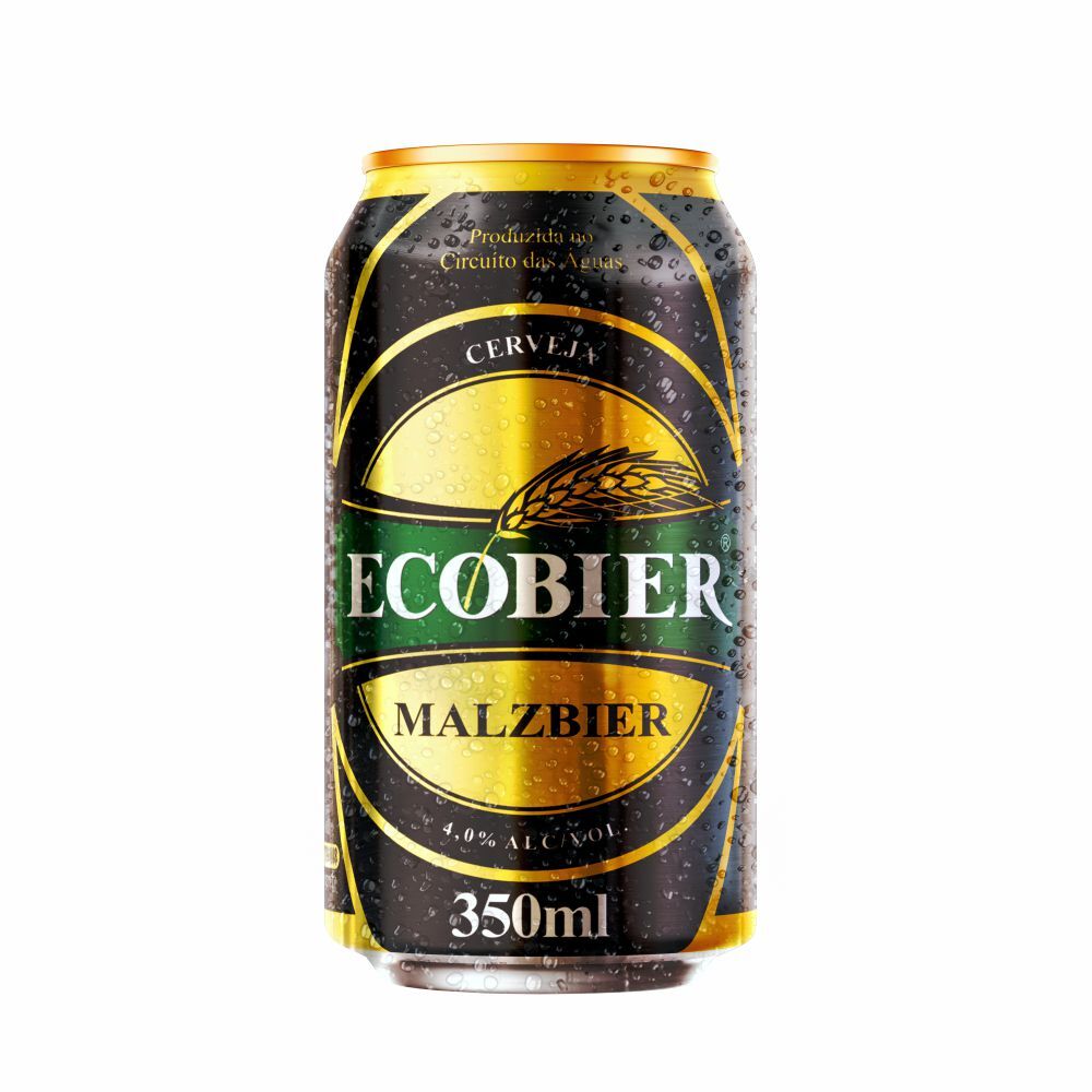 Cerveja Ecobier malzbier 350ml lata