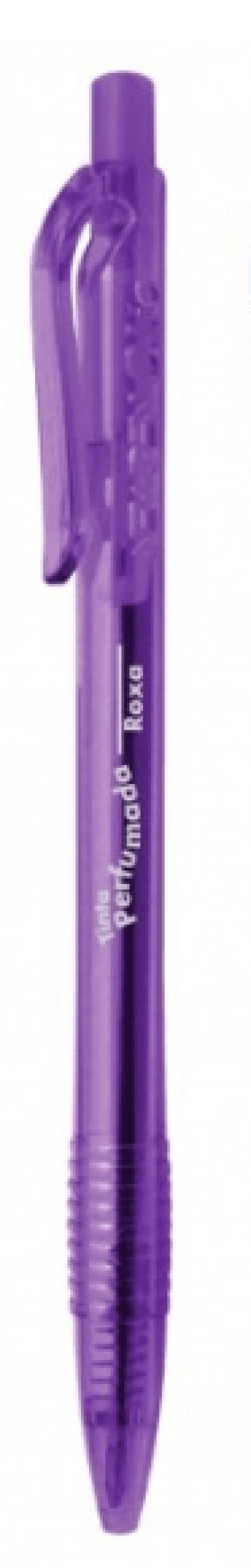 CANETA CLIC PERFUMADA LAVANDA ROXO 1.533 NEWPEN