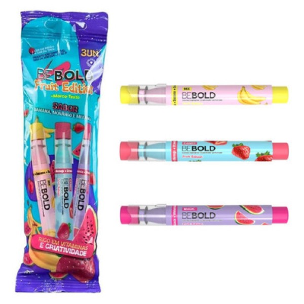 MARCA TEXTO BE BOLD FRUIT EDITION - PICOLÉ - 3UN - NEWPEN