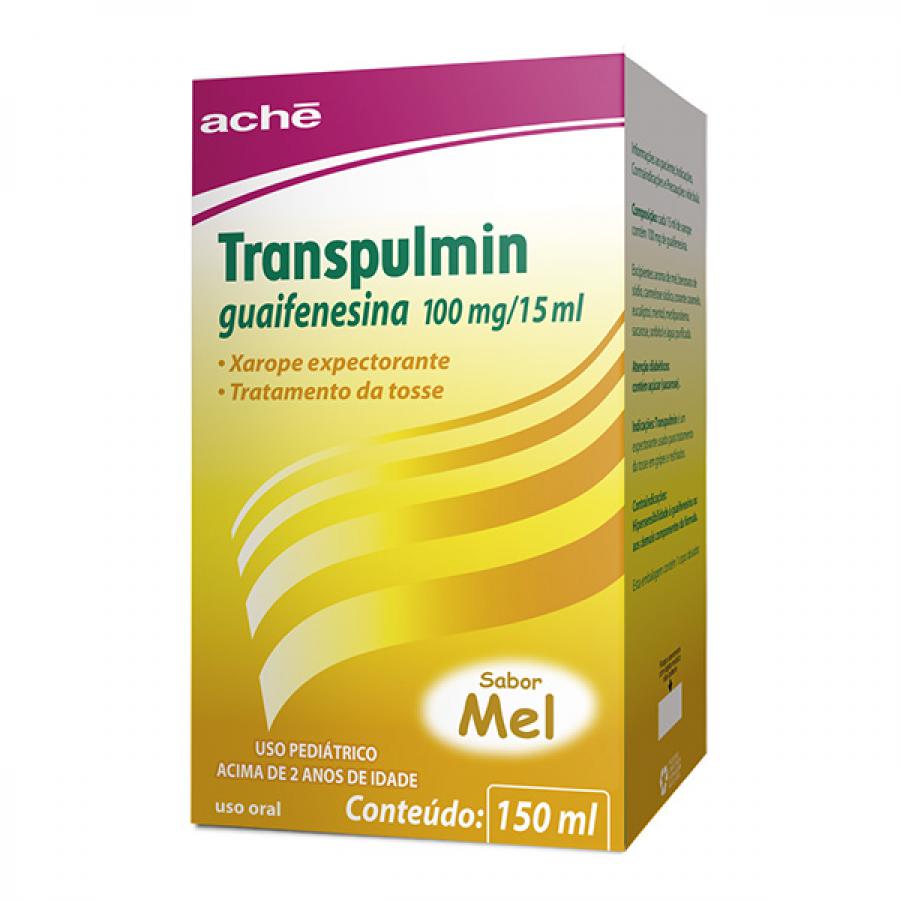 Encontraproduto.com.br - Xarope Expectorante Transpulmin Sabor Mel 150ml