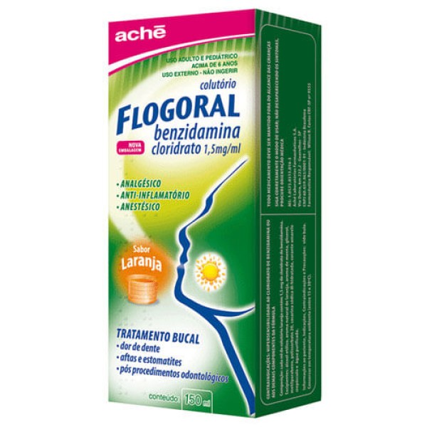 Encontraproduto.com.br - Flogoral Colutorio Sbr Lar 150Ml