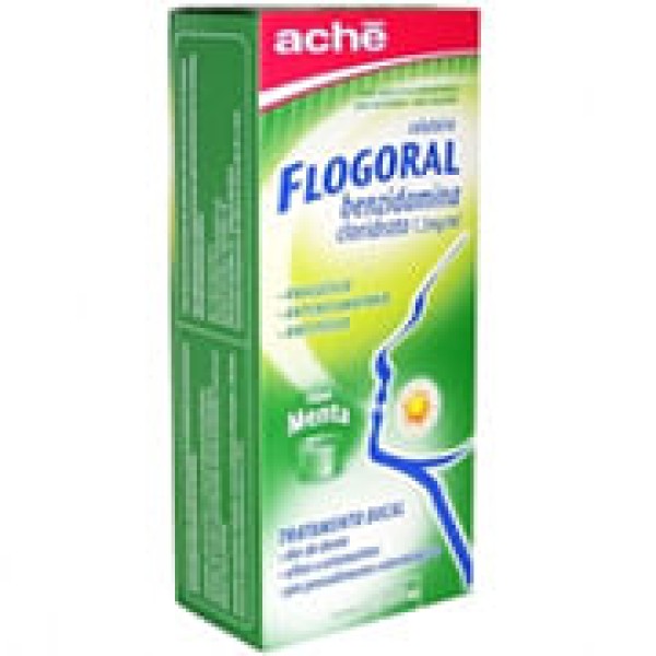 Flogoral 15Mg/Ml 250Ml Colutório + Copo Medidor Sabor Menta