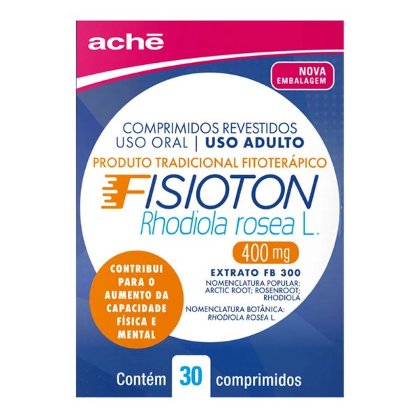 Encontraproduto.com.br - Fisioton 400Mg Caixa Com 30 Comprimidos