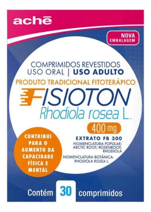 Encontraproduto.com.br - Fisioton 400Mg Caixa Com 30 Comprimidos