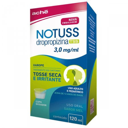 Notuss Xarope Adulto 120ml Aché