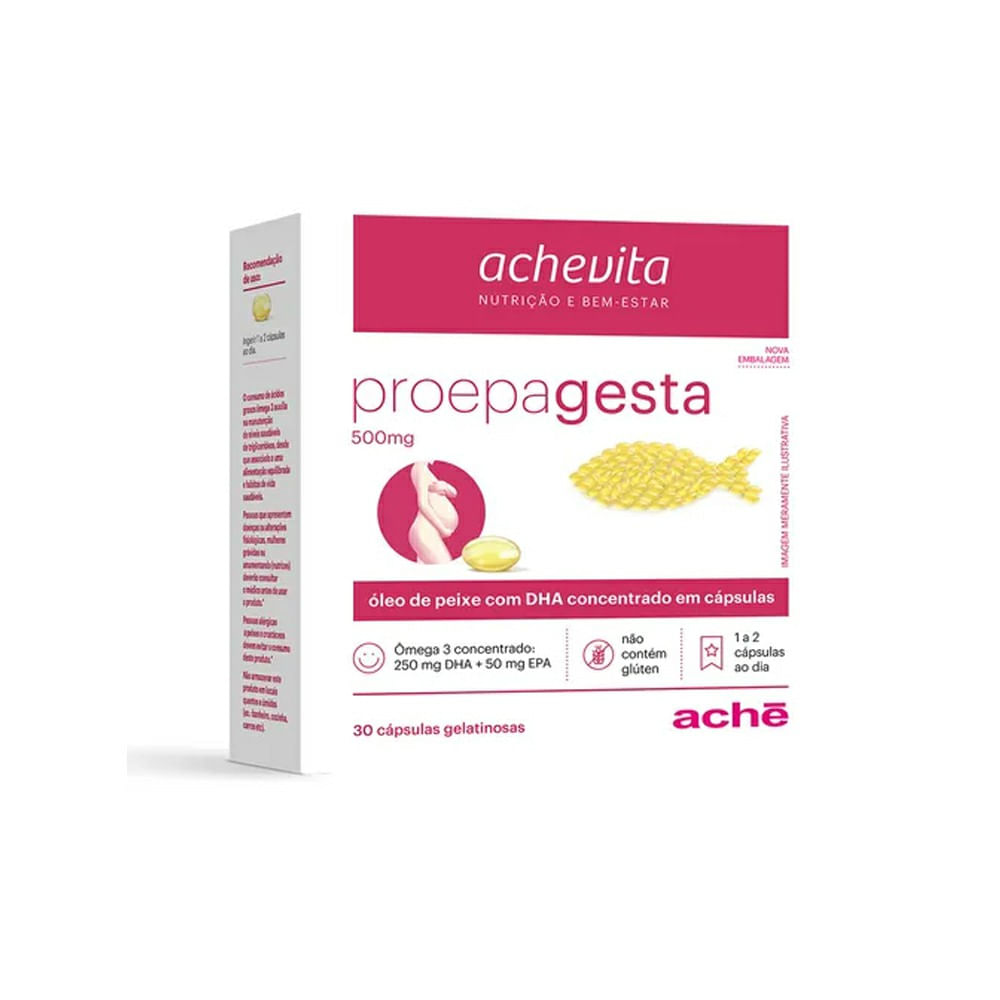 Proepa Gesta Caixa 30 Cápsulas Gelatinosas