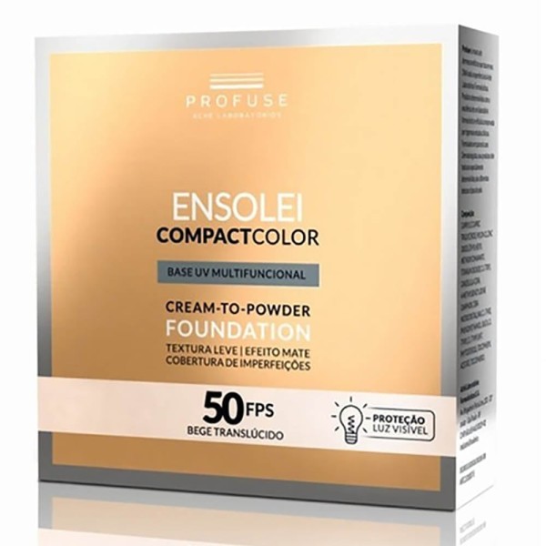 Encontraproduto.com.br - Profuse Ensolei Compact Color Fps50 10g