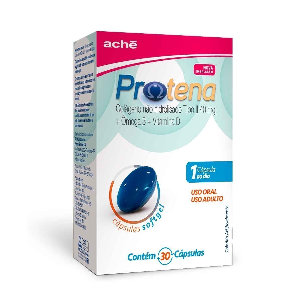 Encontraproduto.com.br - Protena com 30 Cápsulas Aché