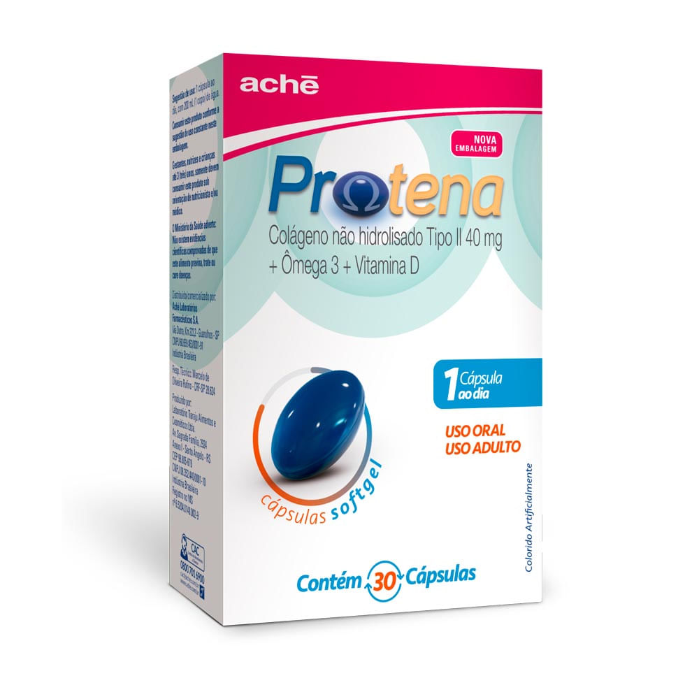 Encontraproduto.com.br - Protena com 30 Cápsulas Aché