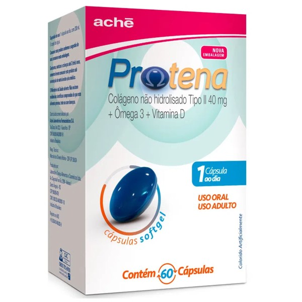 Encontraproduto.com.br - Protena Colágeno Tipo 2 c/ 60 Cápsulas