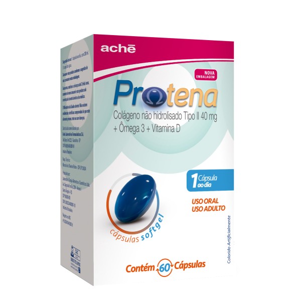 Encontraproduto.com.br - Protena Colágeno Tipo 2 c/ 60 Cápsulas