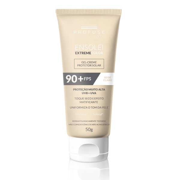 Encontraproduto.com.br - Profuse Ensolei Extreme Bege Claro Fps90+ 50g