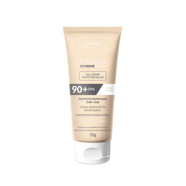 Encontraproduto.com.br - Profuse Ensolei Extreme Bege Claro Fps90+ 50g
