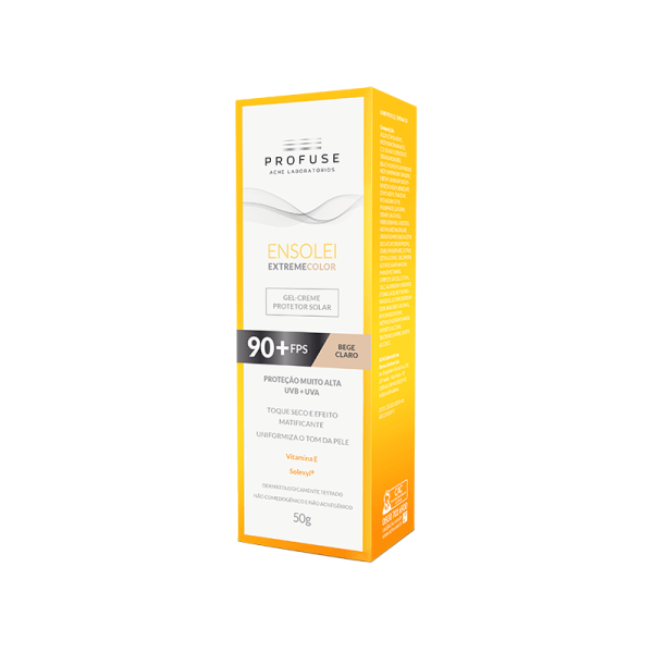Encontraproduto.com.br - Profuse Ensolei Extreme Bege Claro Fps90+ 50g