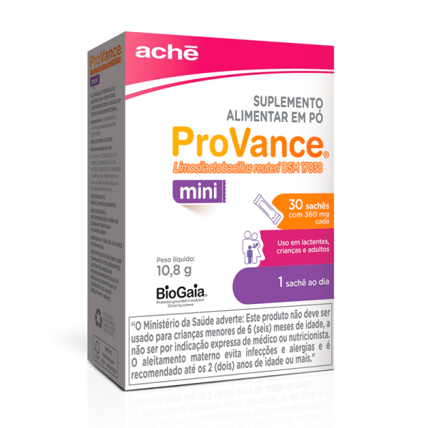 Encontraproduto.com.br - Provance Mini 30 Sachês com 360mg