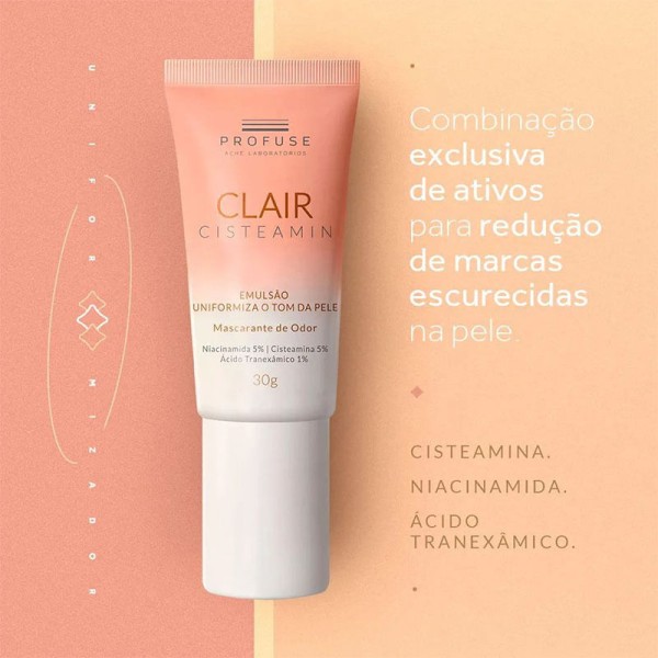 Encontraproduto.com.br - Emulsão Profuse Clair Cisteamin 30g