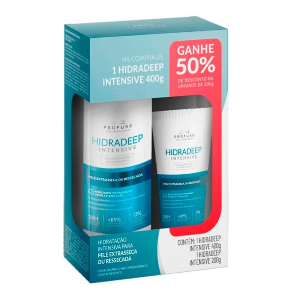 Encontraproduto.com.br - Kit Profuse Hidradeep Loção Hidratante Intensive 4ooml Ganhe 50% Desconto 200ml
