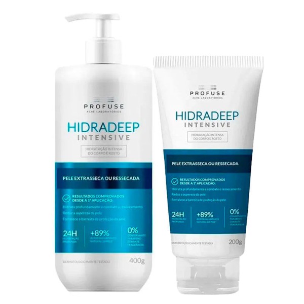 Encontraproduto.com.br - Kit Profuse Hidradeep Loção Hidratante Intensive 4ooml Ganhe 50% Desconto 200ml