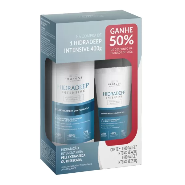 Encontraproduto.com.br - Kit Profuse Hidradeep Loção Hidratante Intensive 4ooml Ganhe 50% Desconto 200ml
