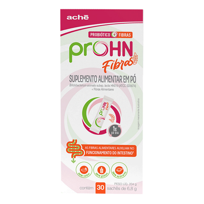 Encontraproduto.com.br - Prohn Fibras Com 30 Saches De 6,8gr Sem Sabor Ache