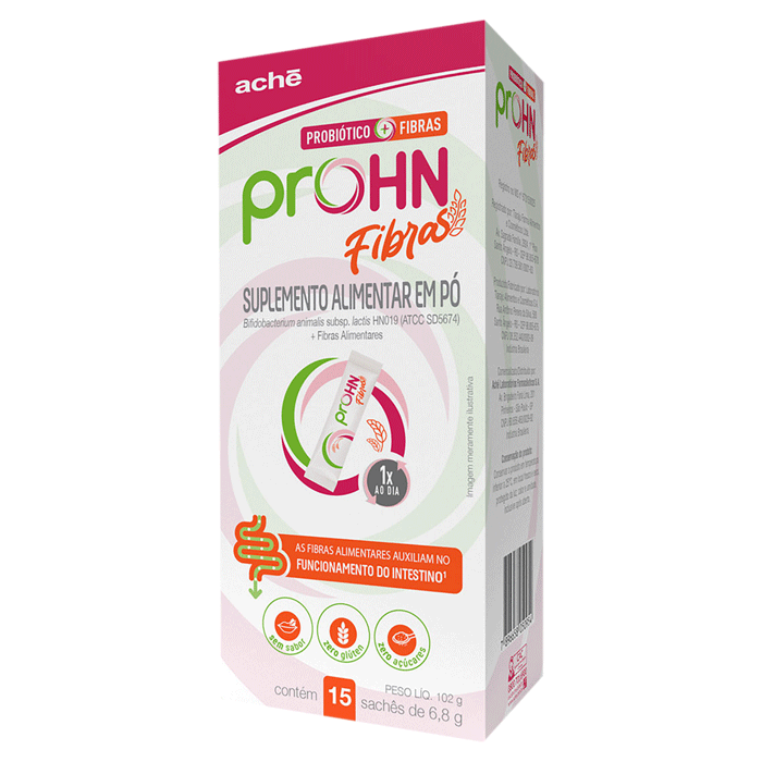 Encontraproduto.com.br - Prohn Fibras Com 15 Saches De 6,8gr Sem Sabor Ache