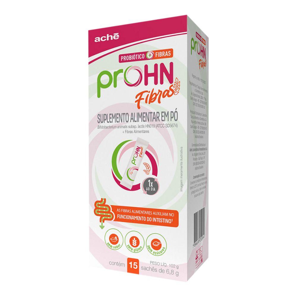 Encontraproduto.com.br - Prohn Fibras Com 15 Saches De 6,8gr Sem Sabor Ache
