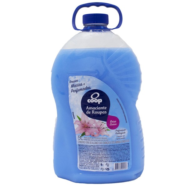 Encontraproduto.com.br - Amaciante para Roupas Azul Coop 5 Litros