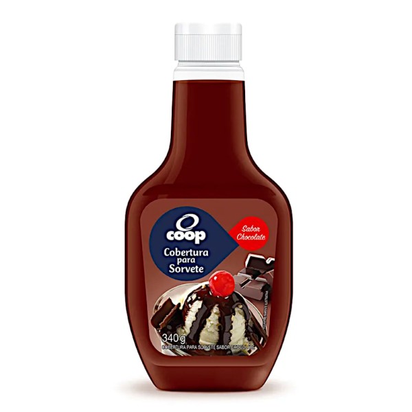 Encontraproduto.com.br - Cobertura Chocolate Coop 340ml