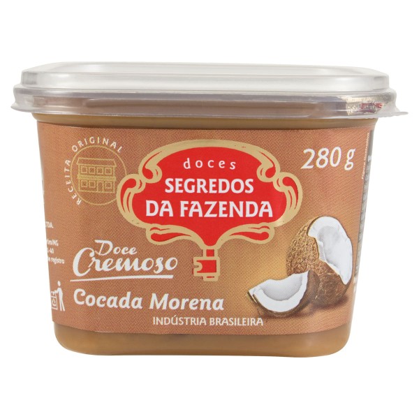 Cocada Morena Segredos da Fazenda 280 g