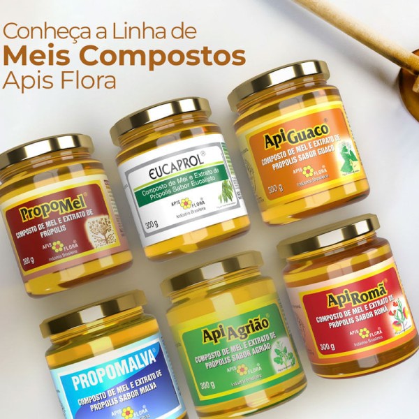 Encontraproduto.com.br - Mel Própolis Apis Flora Aiguaco 300g