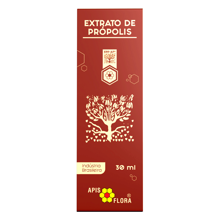 Encontraproduto.com.br - Extrato de Própolis Marrom 11% 30ml - Apis Flora