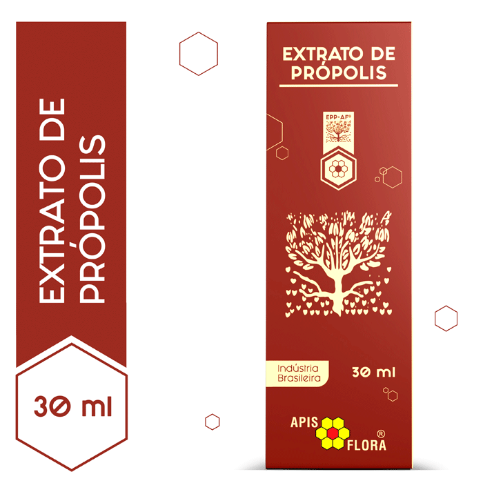 Encontraproduto.com.br - Extrato de Própolis Marrom 11% 30ml - Apis Flora