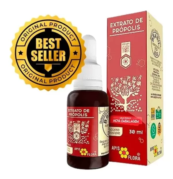 Extrato de Própolis Marrom 11% 30ml - Apis Flora