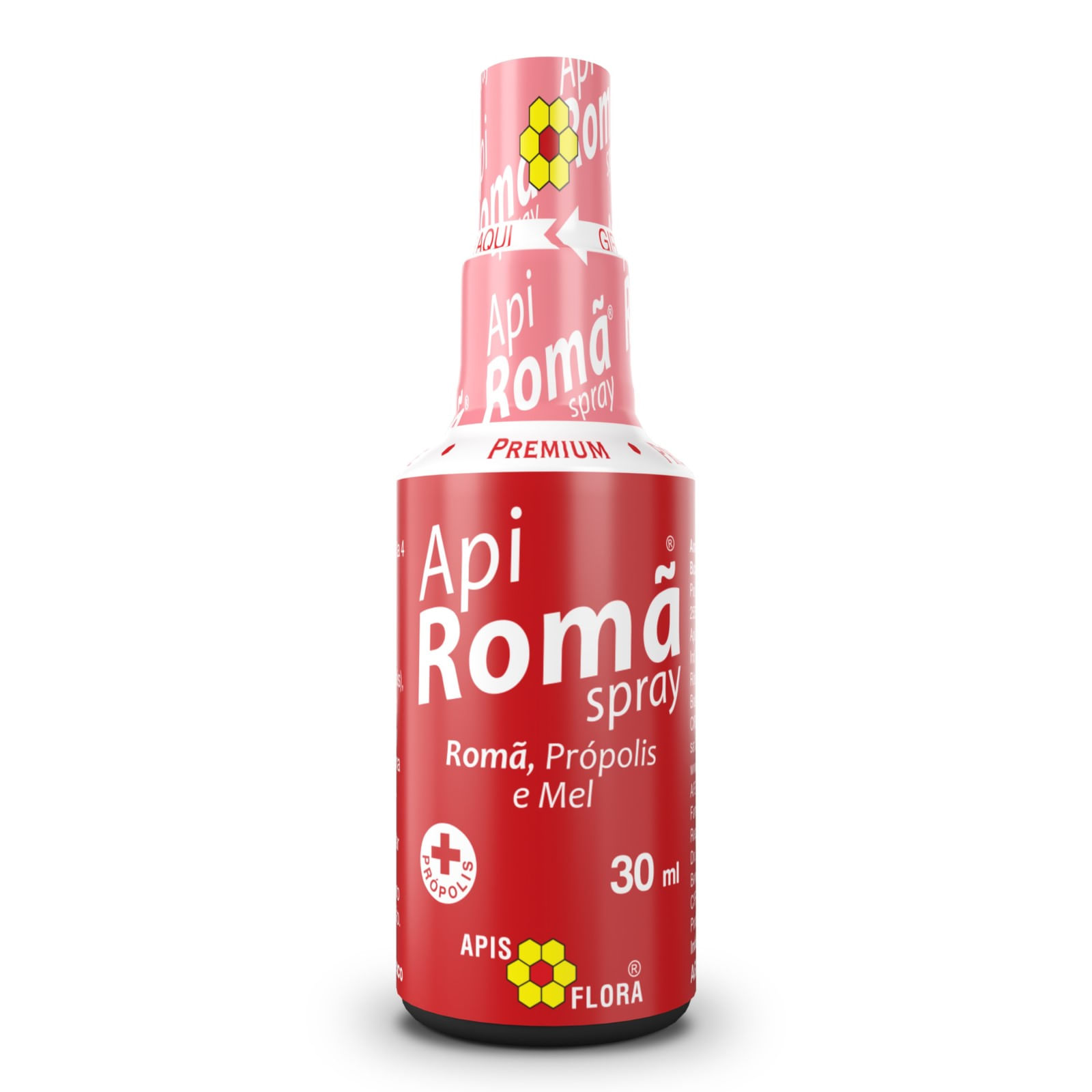 Encontraproduto.com.br - Apiromã Spray de Própolis Romã e Mel Orgânico 30ml - Apis Flora
