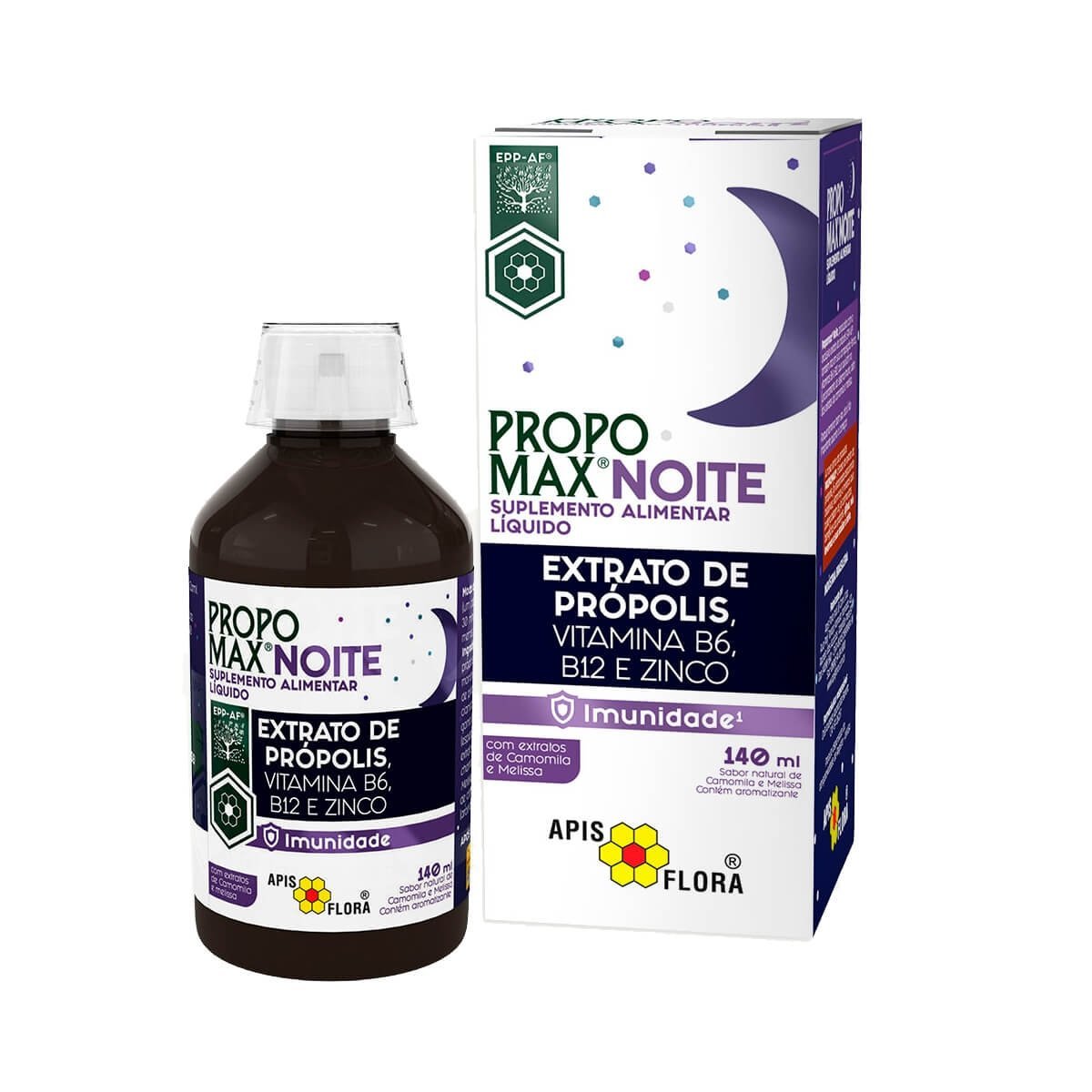 Encontraproduto.com.br - Propomax Noite Extrato De Própolis 140 Ml - Apis Flora