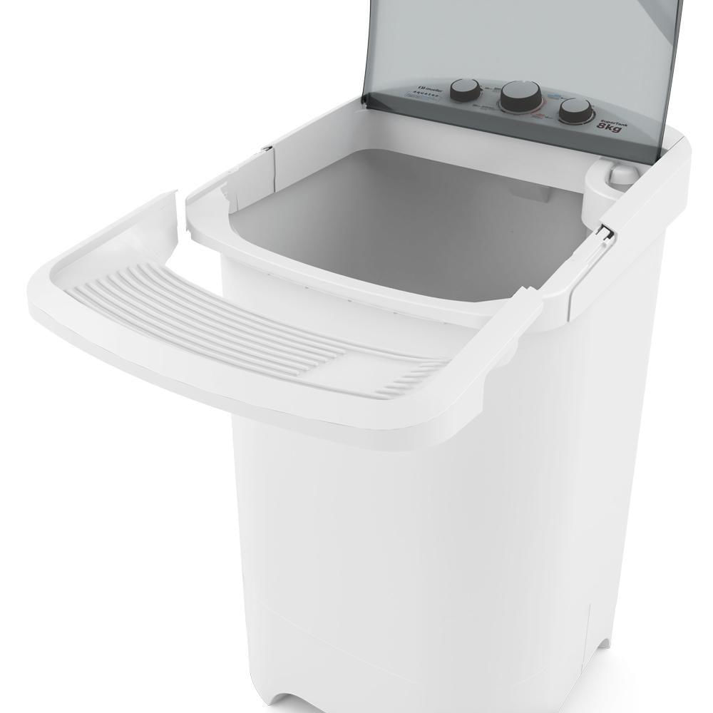 Encontraproduto.com.br - Lavadora de roupas SuperTank 8kg Branca 220V Mueller