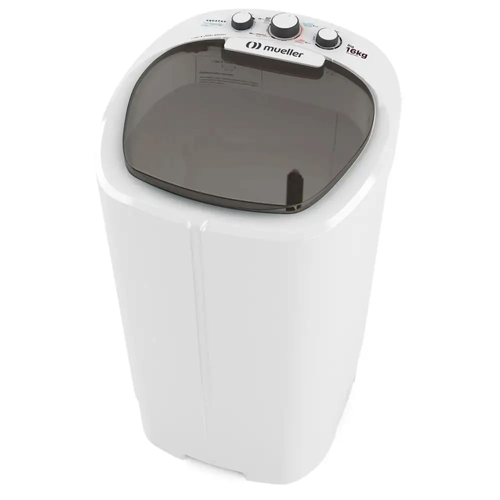 Tanquinho de Lavar Roupa Mueller Big Aquatec 16kg Branco 127v