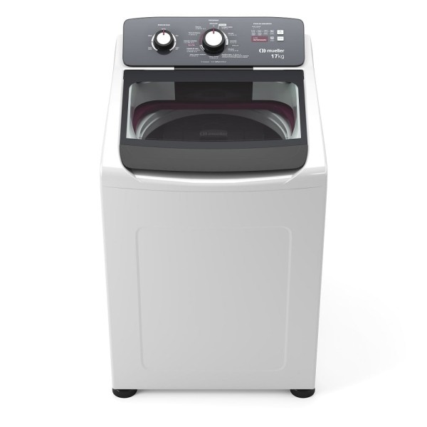 Encontraproduto.com.br - Lavadora de Roupa Automática Mueller 17Kg com Ultracentrifugação e Ciclo Rápido Branca MLA17 – 127 Volts