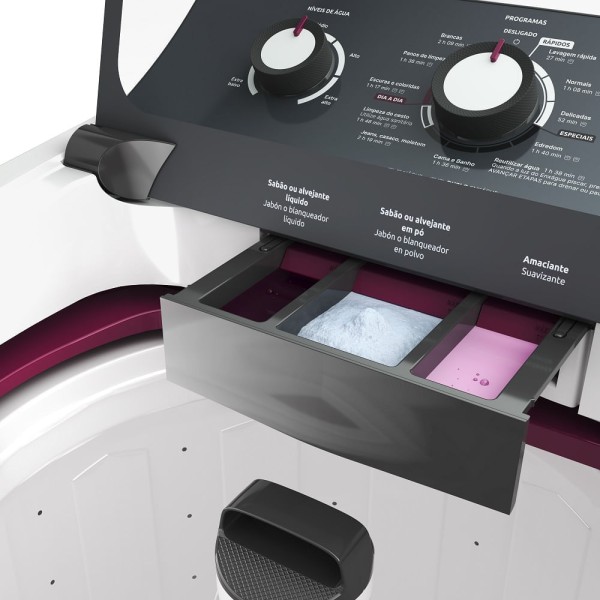Encontraproduto.com.br - Lavadora de Roupa Automática Mueller 17Kg com Ultracentrifugação e Ciclo Rápido Branca MLA17 – 127 Volts