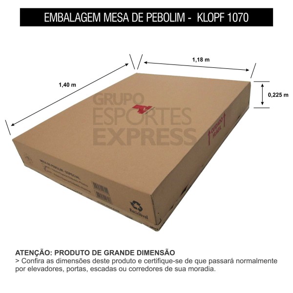 Encontraproduto.com.br - Mesa de Pebolim Toto Klopf em Madeira Maciça com Contador de Pontos