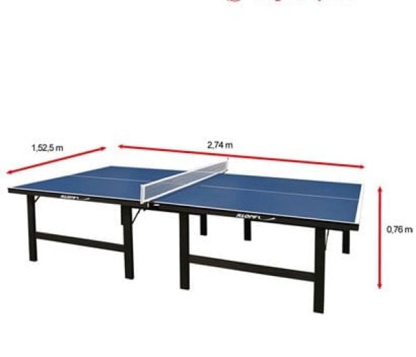 Encontraproduto.com.br - Mesa de Tênis Klopf MDF Azul 1019/1619