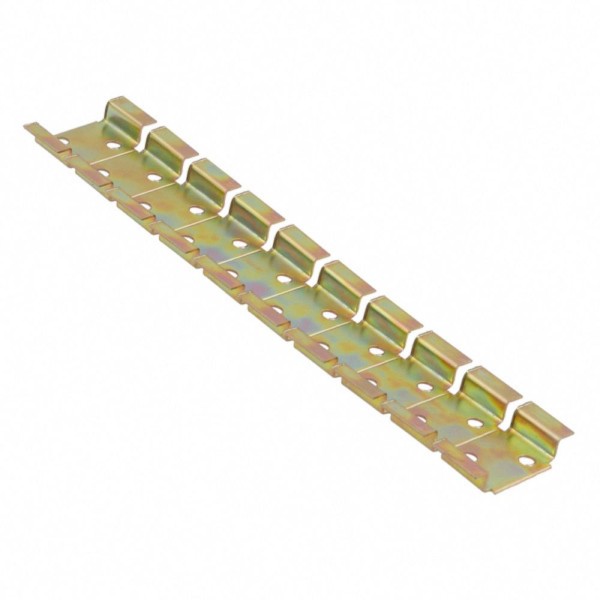 Encontraproduto.com.br - Suporte de Metal Bicromatizado para 10 Disjuntor DIN Kitflex