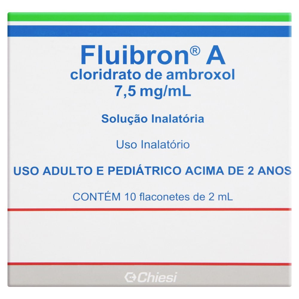 Encontraproduto.com.br - Fluibron-A 2ml 10 Flaconetes
