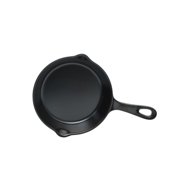 Encontraproduto.com.br - Mini Frigideira para Servir de Melamina Naha Preta 15,5 cm