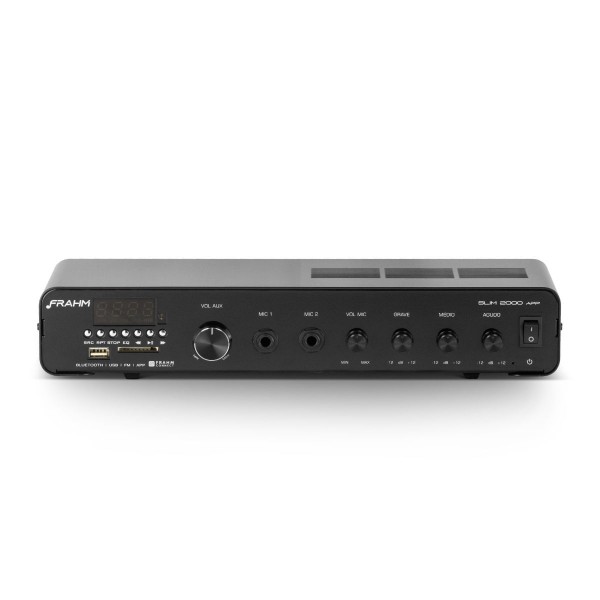 Encontraproduto.com.br - Amplificador Com Bluetooth, USB/SD/FM SLIM 2000 APP G2 - Frahm