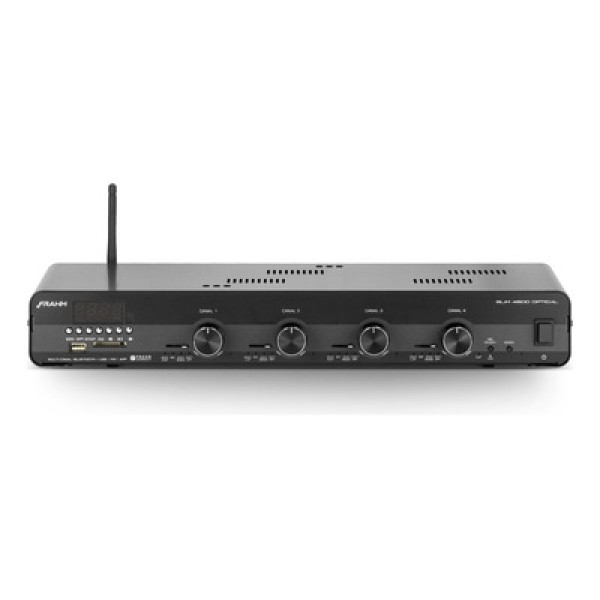 Encontraproduto.com.br - Amplificador Com Bluetooth, USB/SD/FM SLIM 4500 OPTICAL G2 - Frahm