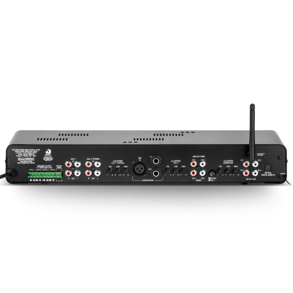 Encontraproduto.com.br - Amplificador Com Bluetooth, USB/SD/FM SLIM 4500 OPTICAL G2 - Frahm