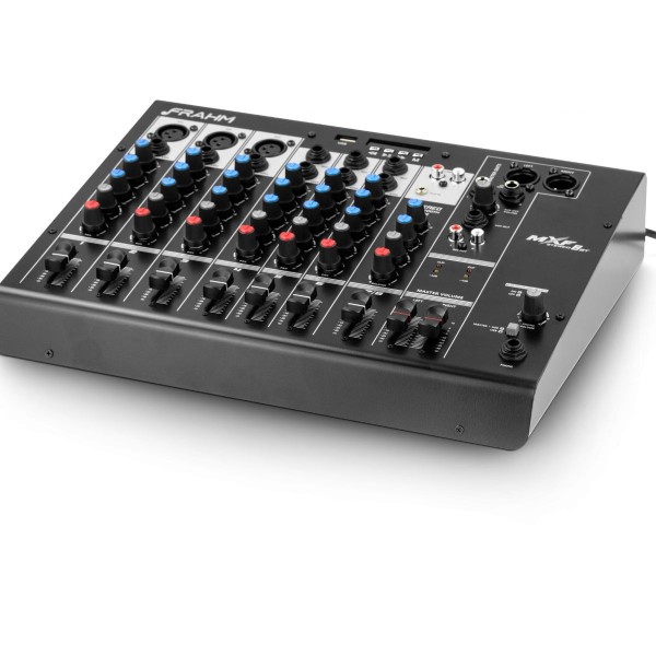 Encontraproduto.com.br - Mesa De Som 8 Canais MXF-8 BT - Frahm
