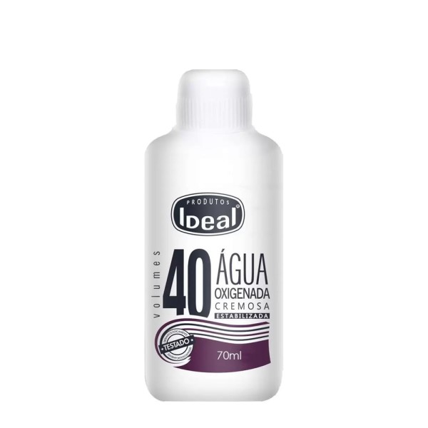 Encontraproduto.com.br - Água Oxigenada Ideal 40 Vol 90ml