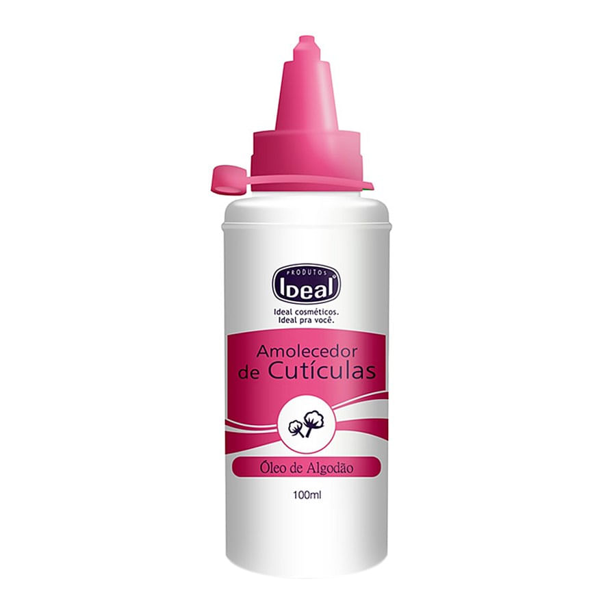 Encontraproduto.com.br - Amolecedor de Cutícula Ideal Óleo de Algodão 100ml